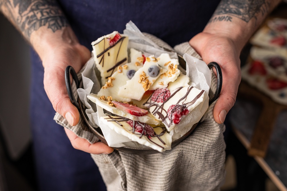 Frozen Yoghurt Bark Recipe Frozen Yoghurt Bark Recipe