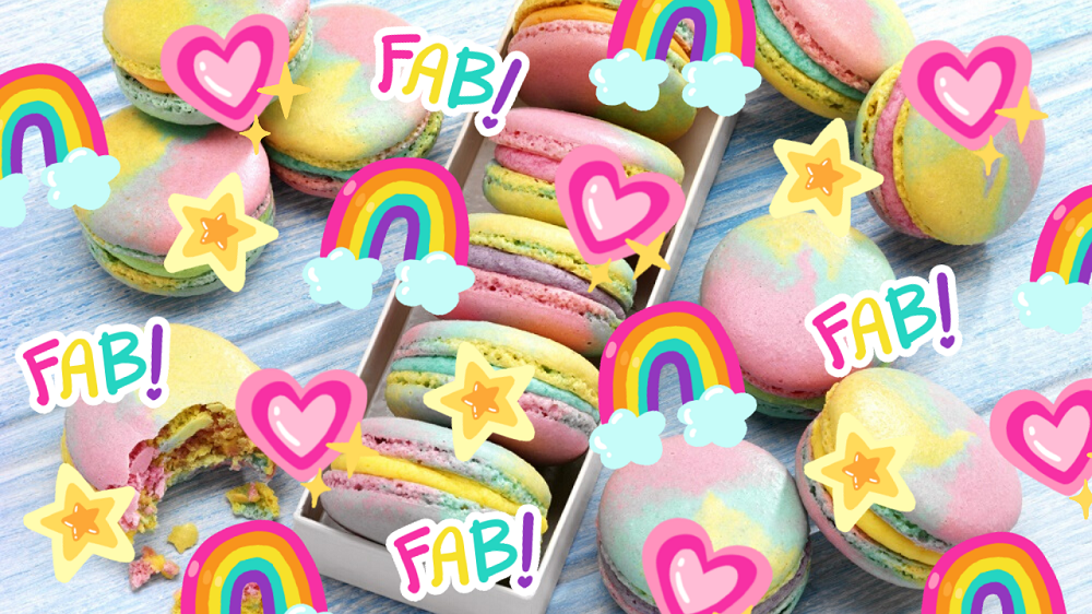 How To Make Rainbow Macarons