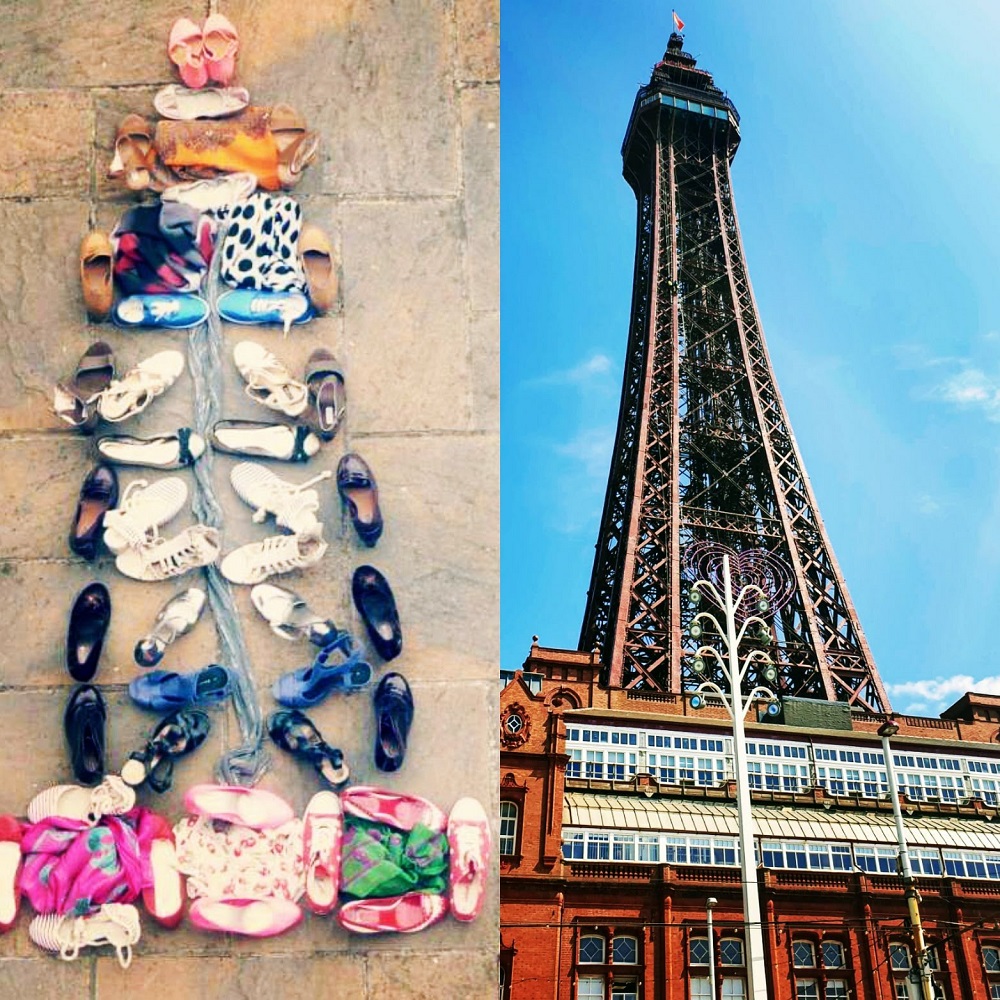 7 Years Ago I Created Blackpool Tower From Shoes