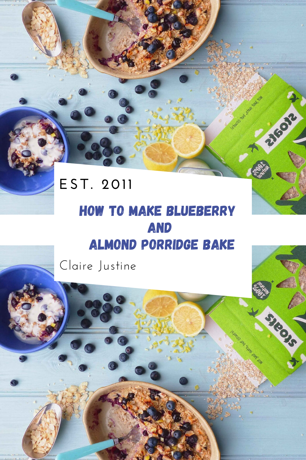 How To Make Blueberry And Almond Porridge Bake How To Make Blueberry And Almond Porridge Bake