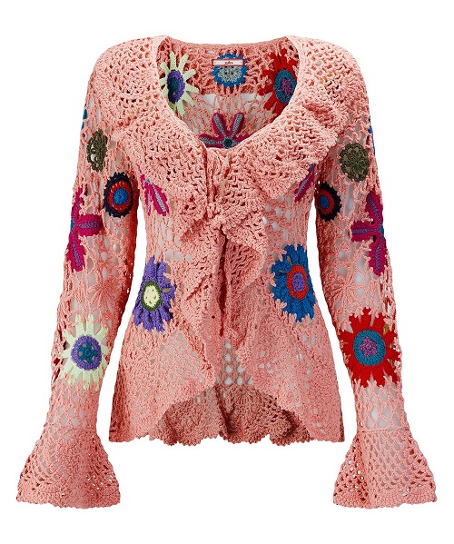 Your Wardrobe Shaken and Stirred With Joe Browns flowered cardigan