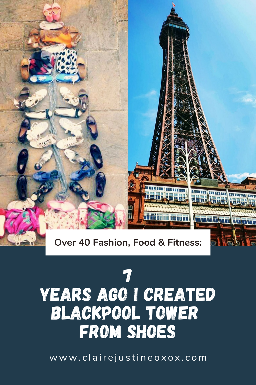 7 Years Ago I Created Blackpool Tower From Shoes