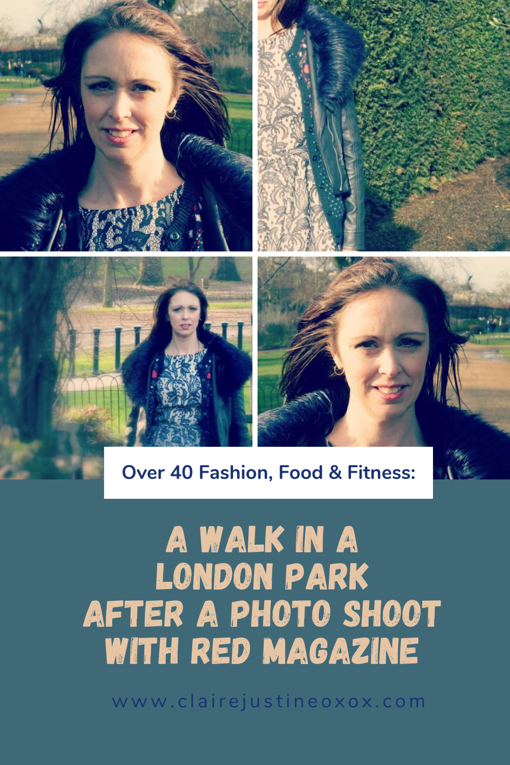 A Walk In A London Park After A Photo Shoot With Red Magazine