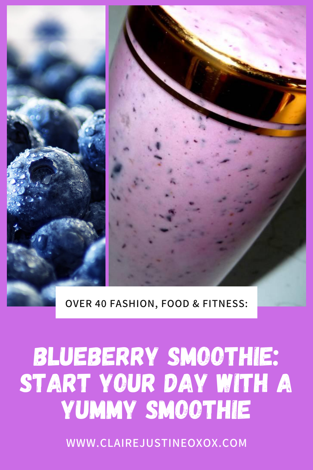 Blueberry Smoothie: Start Your Day With A Yummy