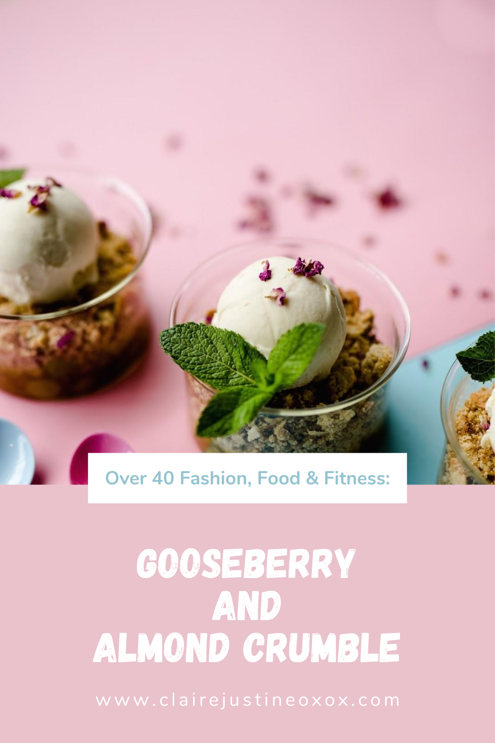 Gooseberry And Almond Crumble