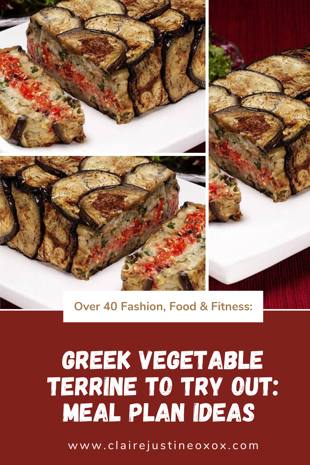 Greek Vegetable Terrine To Try Out: Meal Plan Ideas