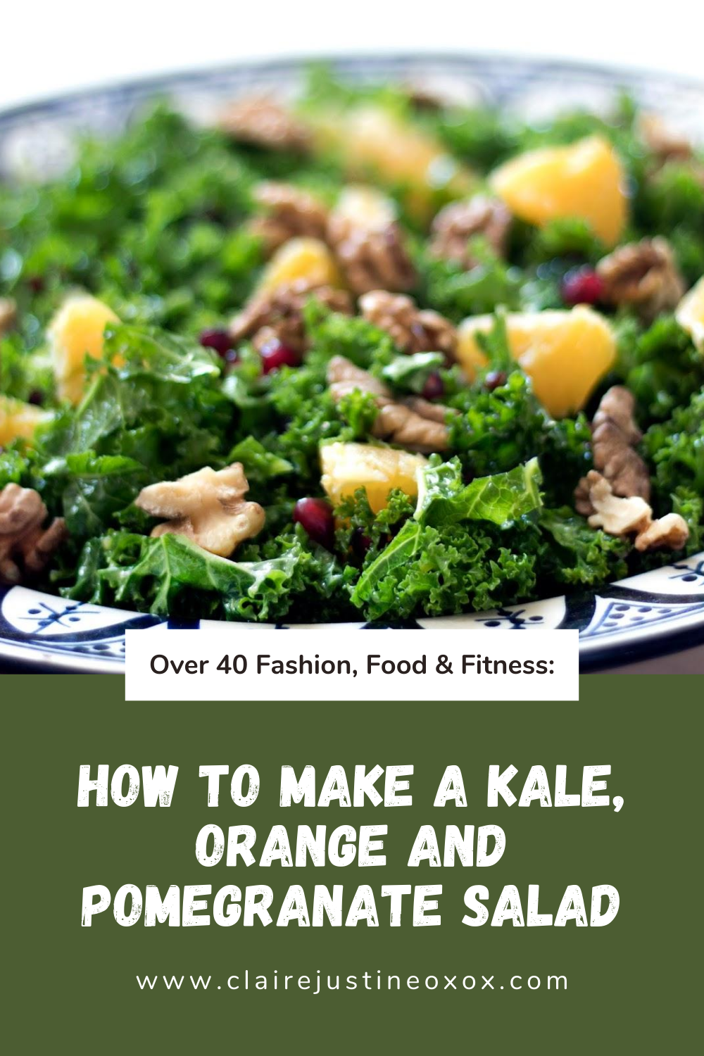How To Make A Kale, Orange and Pomegranate Salad How To Make A Kale, Orange and Pomegranate Salad