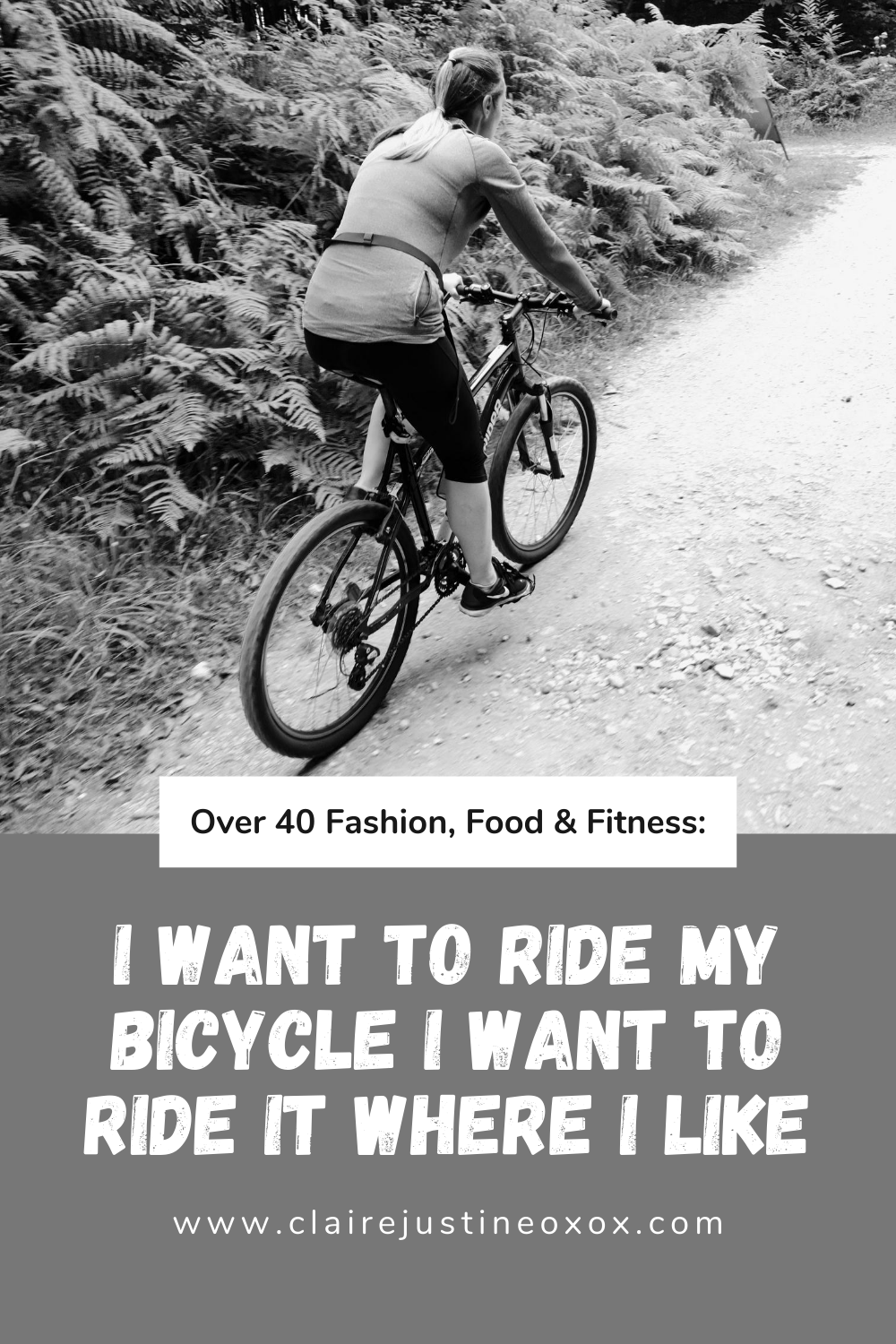 I Want To Ride My Bicycle I Want To Ride It Where I Like I Want To Ride My Bicycle I Want To Ride It Where I Like