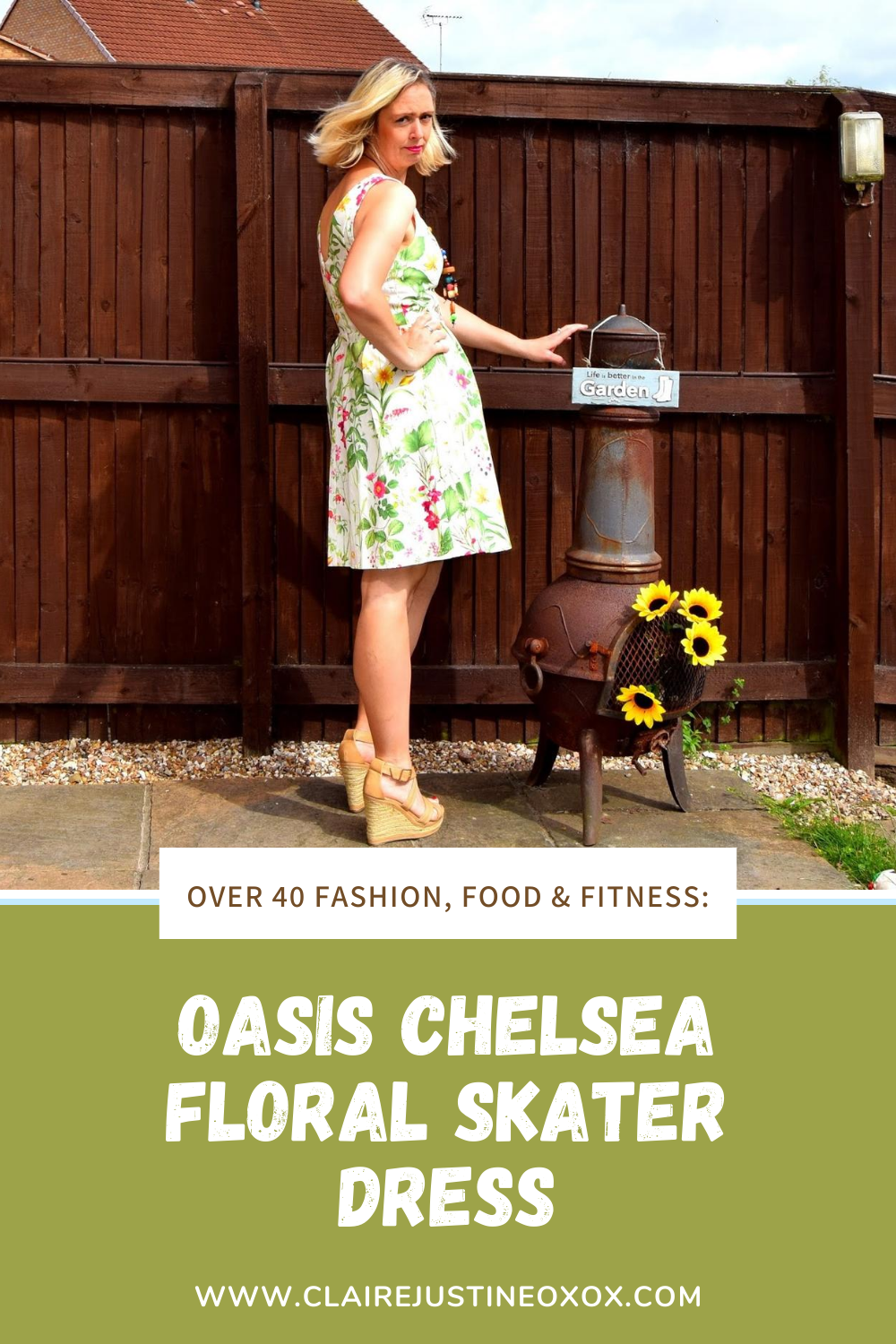 Oasis Chelsea Floral Skater Dress: House Of Fraser