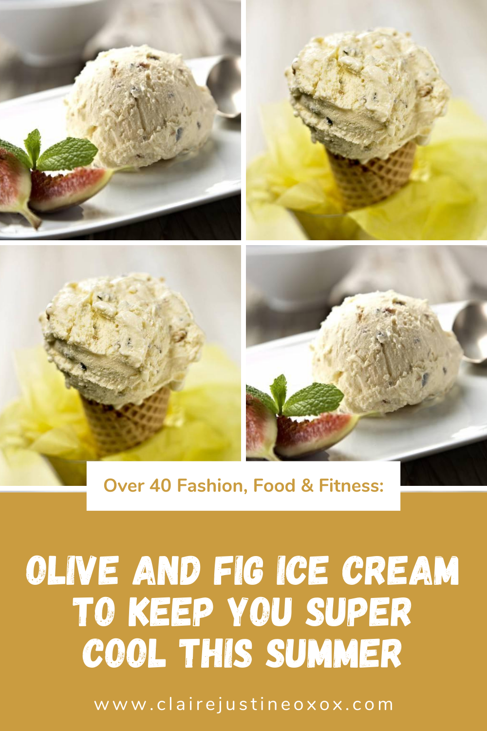 Olive And Fig Ice Cream To Keep You Super Cool
