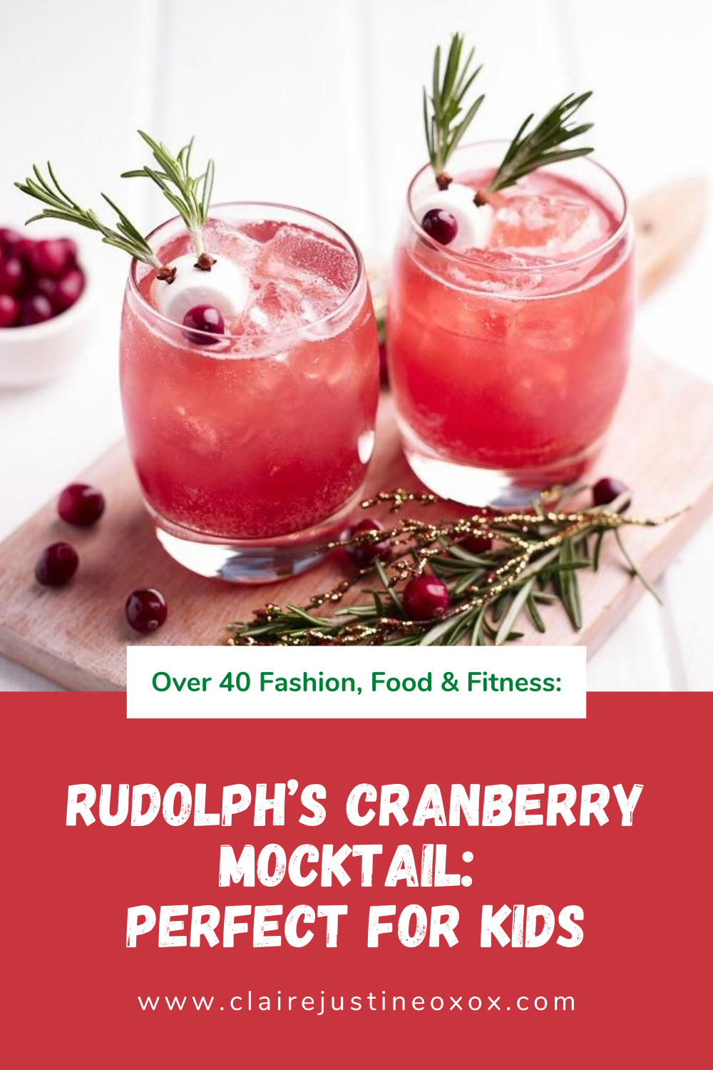 Rudolph's Cranberry Mocktail: How Amazing!? Rudolph's Cranberry Mocktail: How Amazing!?