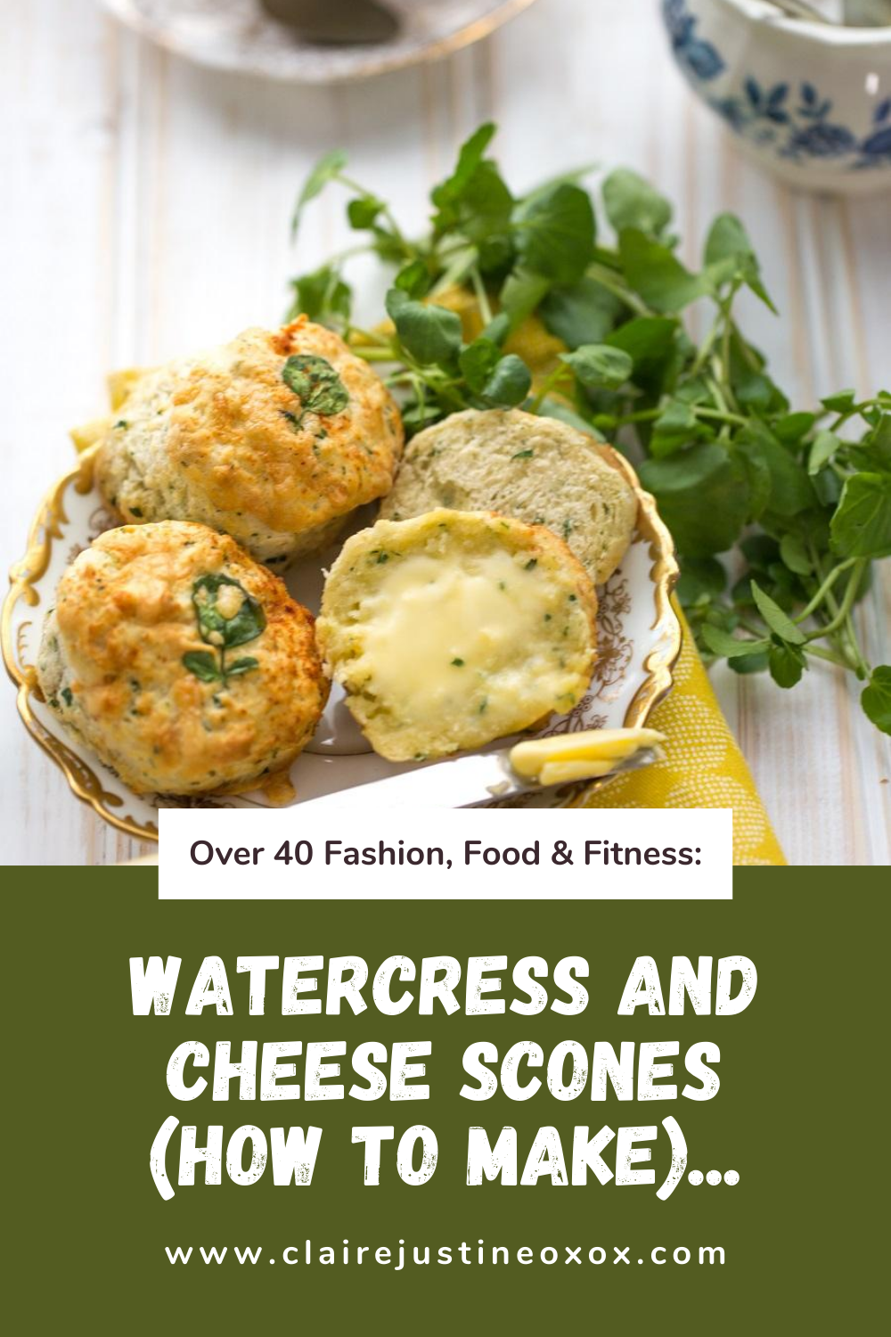 Watercress And Cheese Scones Watercress And Cheese Scones