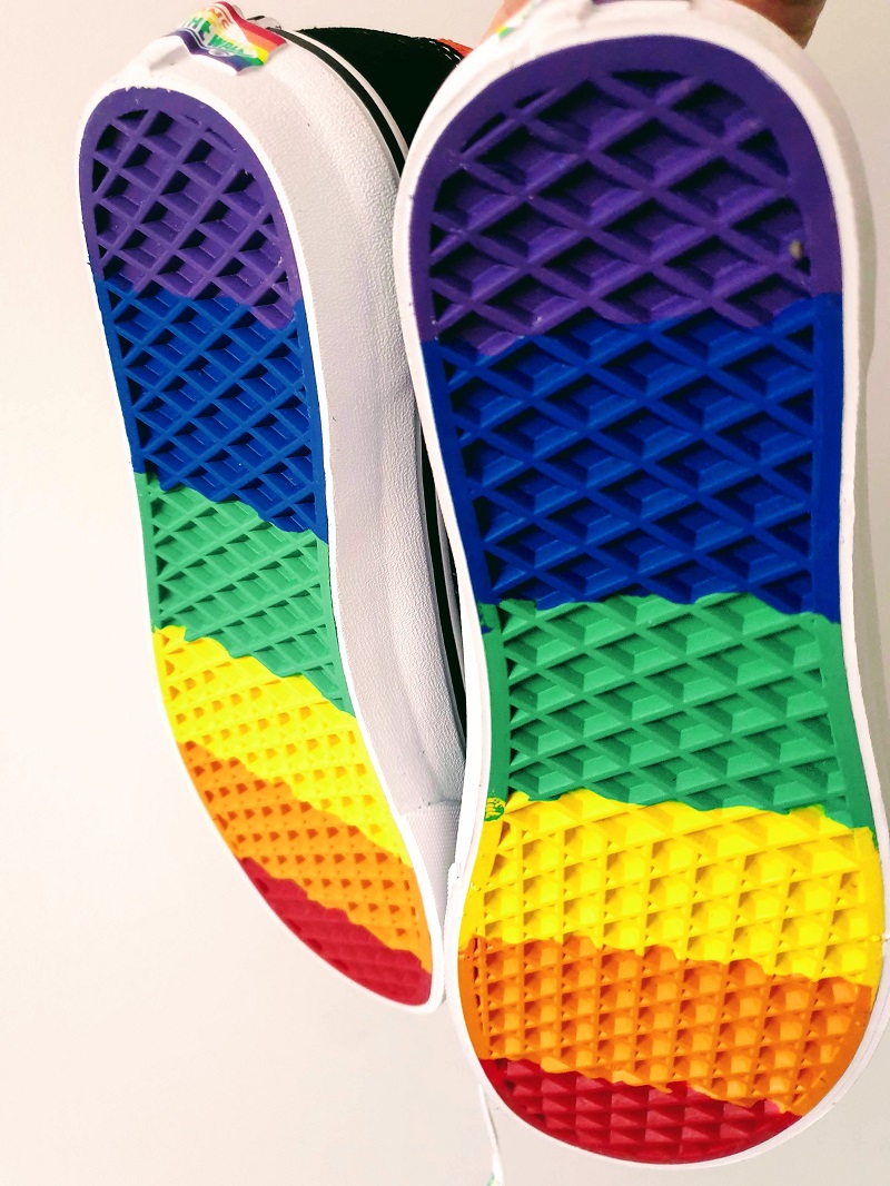 Rainbow Drip Old Skool Shoes Vans: Our Friday Feet