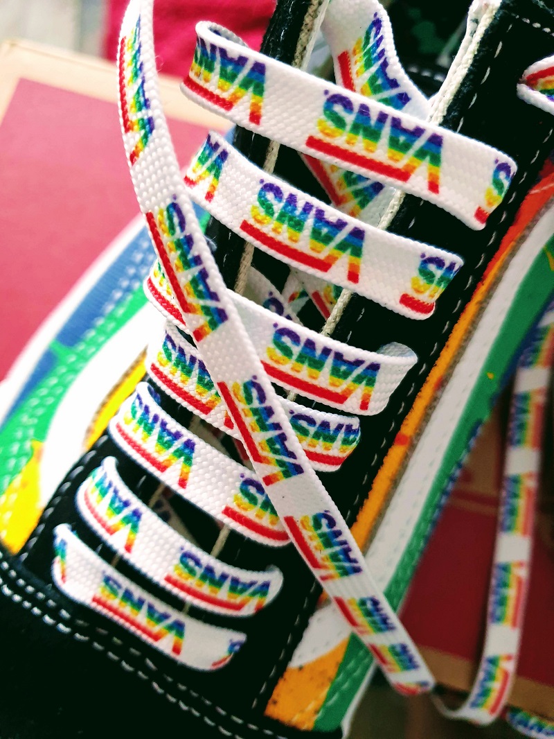 Rainbow Drip Old Skool Shoes Vans: Our Friday Feet