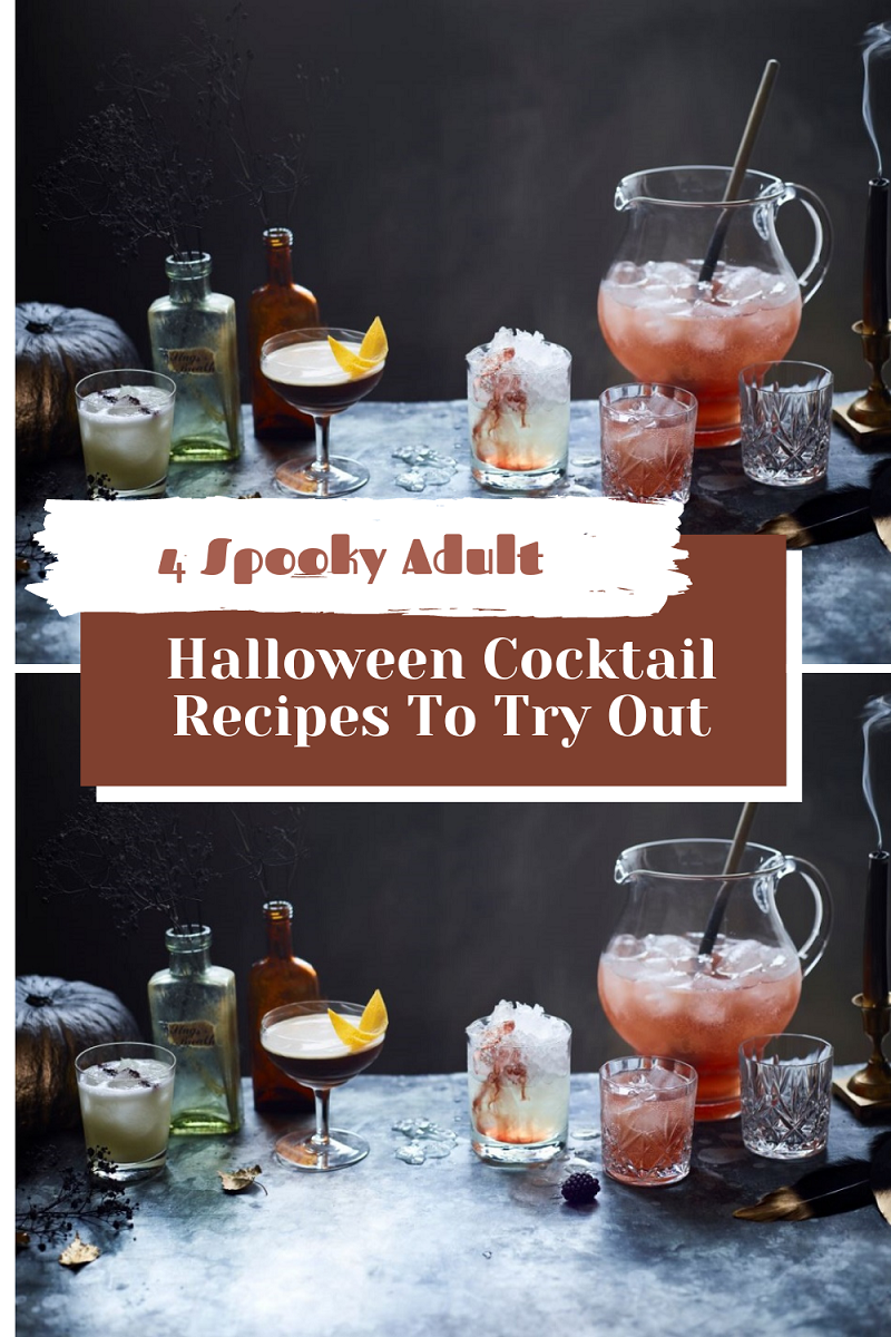 4 Spooky Adult Halloween Cocktail Recipes To Try Out. 