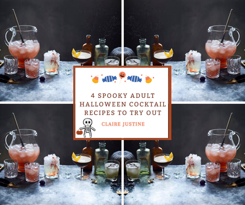 4 Spooky Adult  Cocktail Recipes