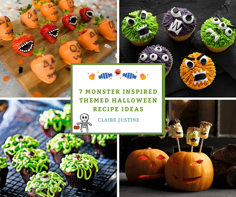 7 Monster Inspired Themed Halloween Recipe Ideas