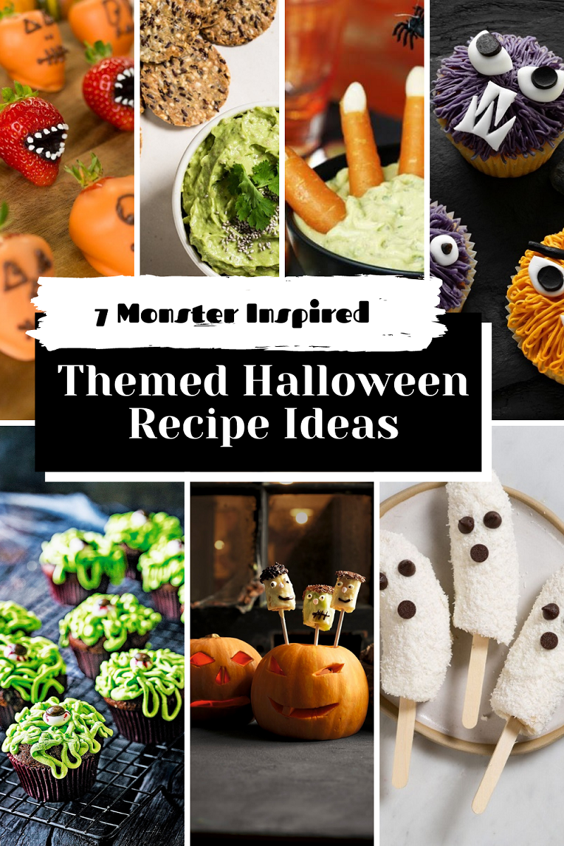 7 Monster Inspired Themed Halloween Recipe Ideas. 