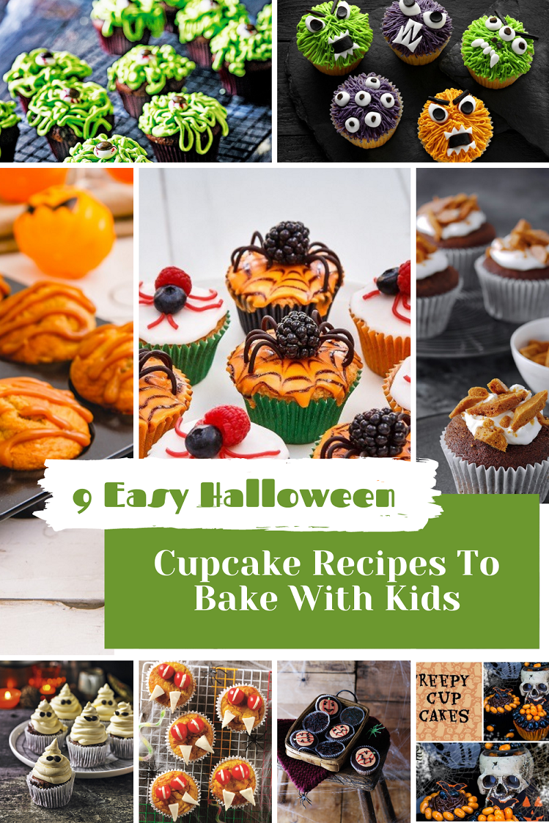 9 Easy Halloween Cupcake Recipes To Bake With Kids