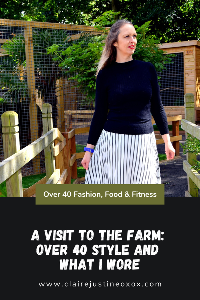 A Visit To The Farm: Over 40 Style And What I Wore