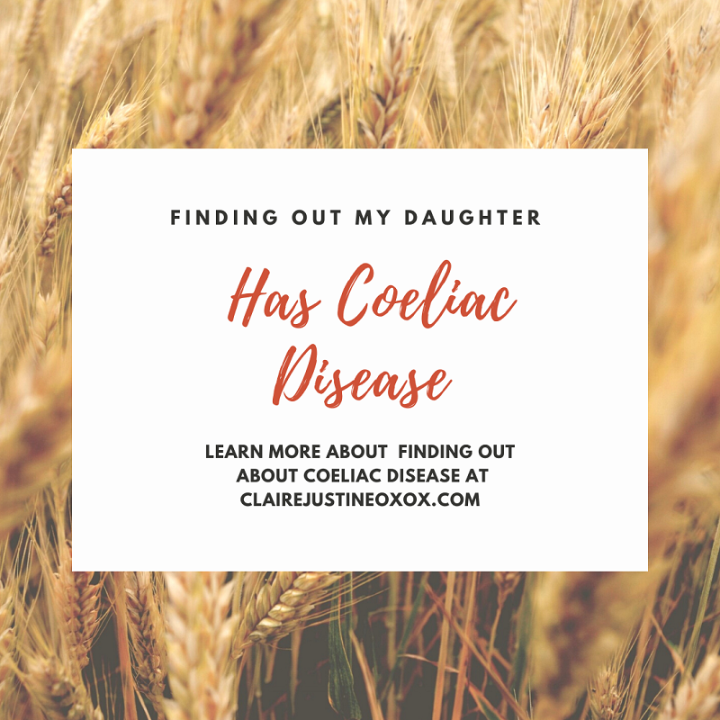 Finding Out My Daughter Has Coeliac Disease