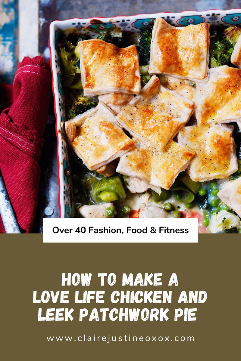 LOVE Life Chicken And Leek Patchwork Pie Recipe