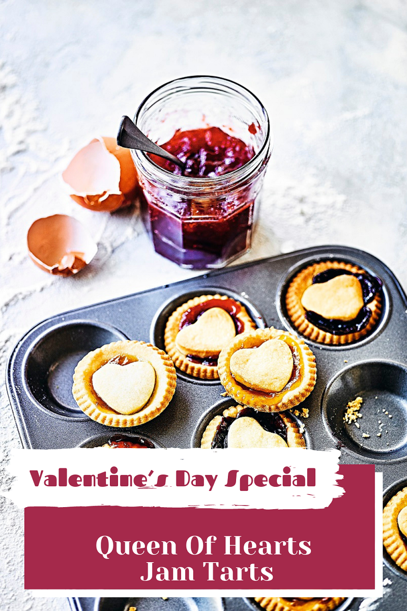 Queen Of Hearts Jam Tarts: Valentine's Day Special
