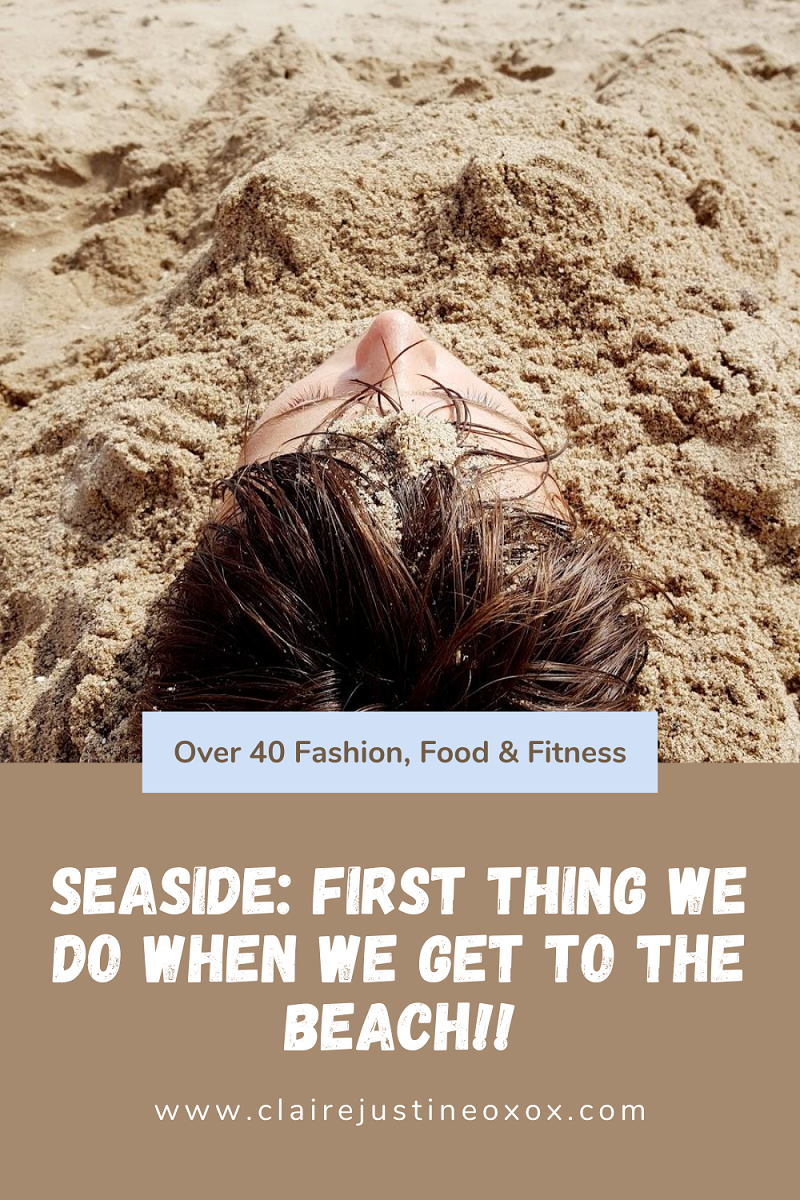 Seaside: First Thing We Do When We Get To The Beach!!