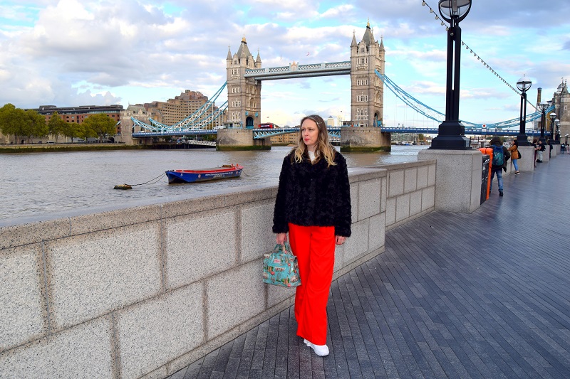 Bright Red Trousers And A Walk Around Tower Bridge