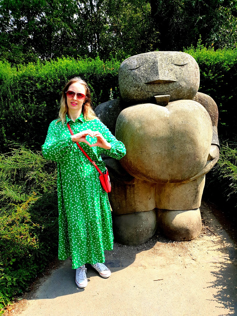 A Walk At Rufford Abbey County Park Summer. 
