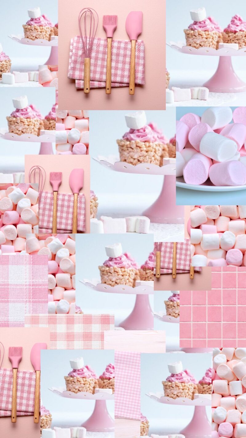 Marshmallow Crispy Cupcakes.