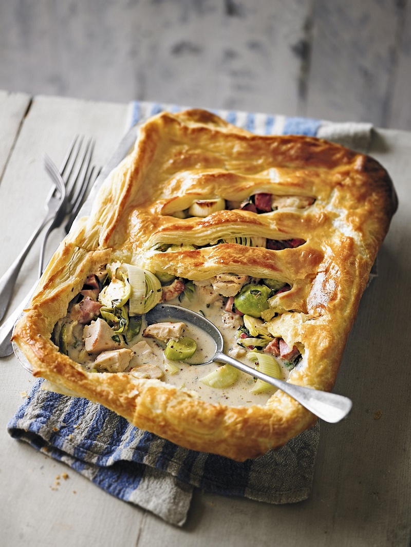 Turkey, Gammon And Sprout Pot Pie: A Perfect Recipe At Turkey, Gammon And Sprout Pot Pie: A Perfect Recipe At
