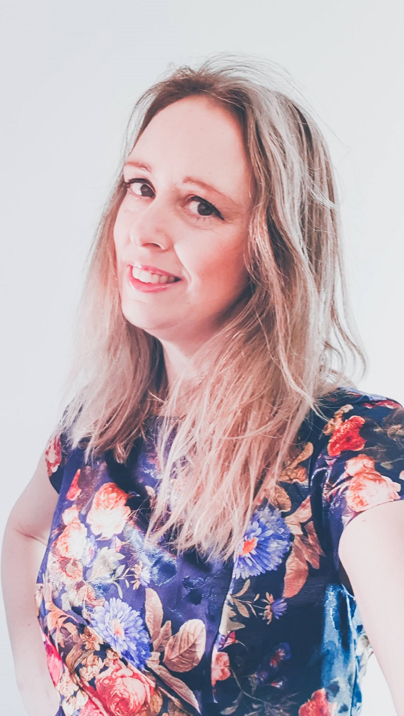 Styling The Most Beautiful Navy Dress With Roses On It 