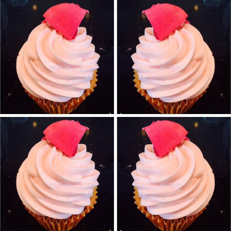Bubble-gum And Raspberry Jam Cupcakes…
