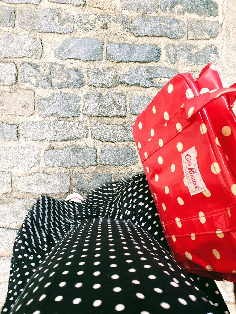 Cath Kidston Bag And Polka Dot Dress