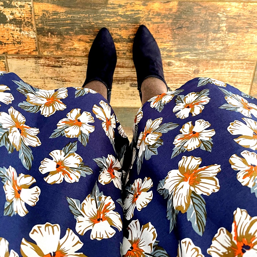 A New Swing Dress For Spring/Summer 2021 swing dress with boots