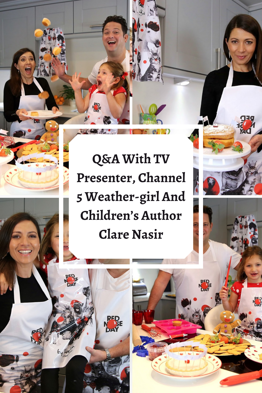 Q&A With TV Presenter, Channel 5 Weather-girl And Children's Author Clare Nasir And BBC Radio 6 Music Presenter Chris Hawkins: Q&A With TV Presenter, Channel 5 Weather-girl