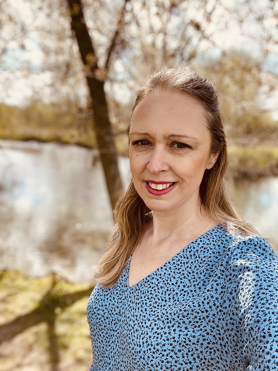 Light Blue Floral Maxi Dress With Light Blue Shoes