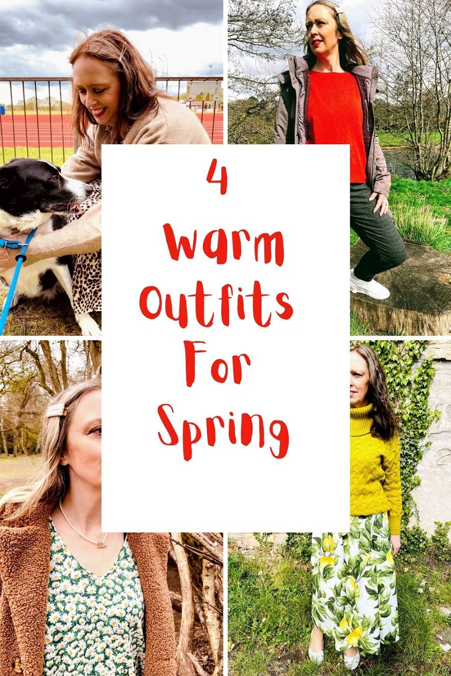 4 Warm Outfits For Spring: Creative Mondays Link Up