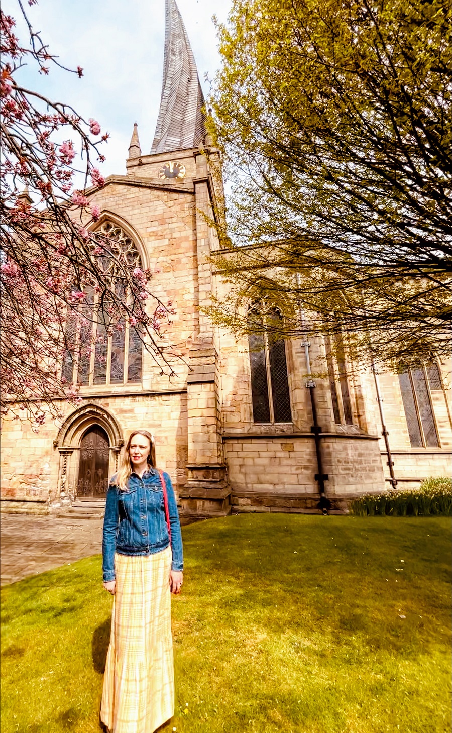 Chesterfield Crooked Spire In Springtime: Over 40 Style Over 40 Style