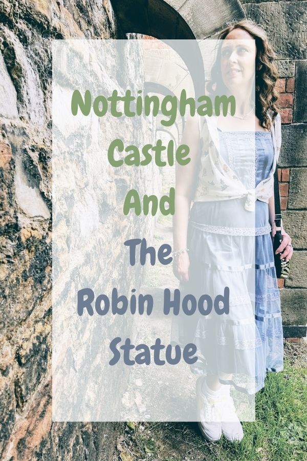 Nottingham Castle And The Robin Hood Statue
