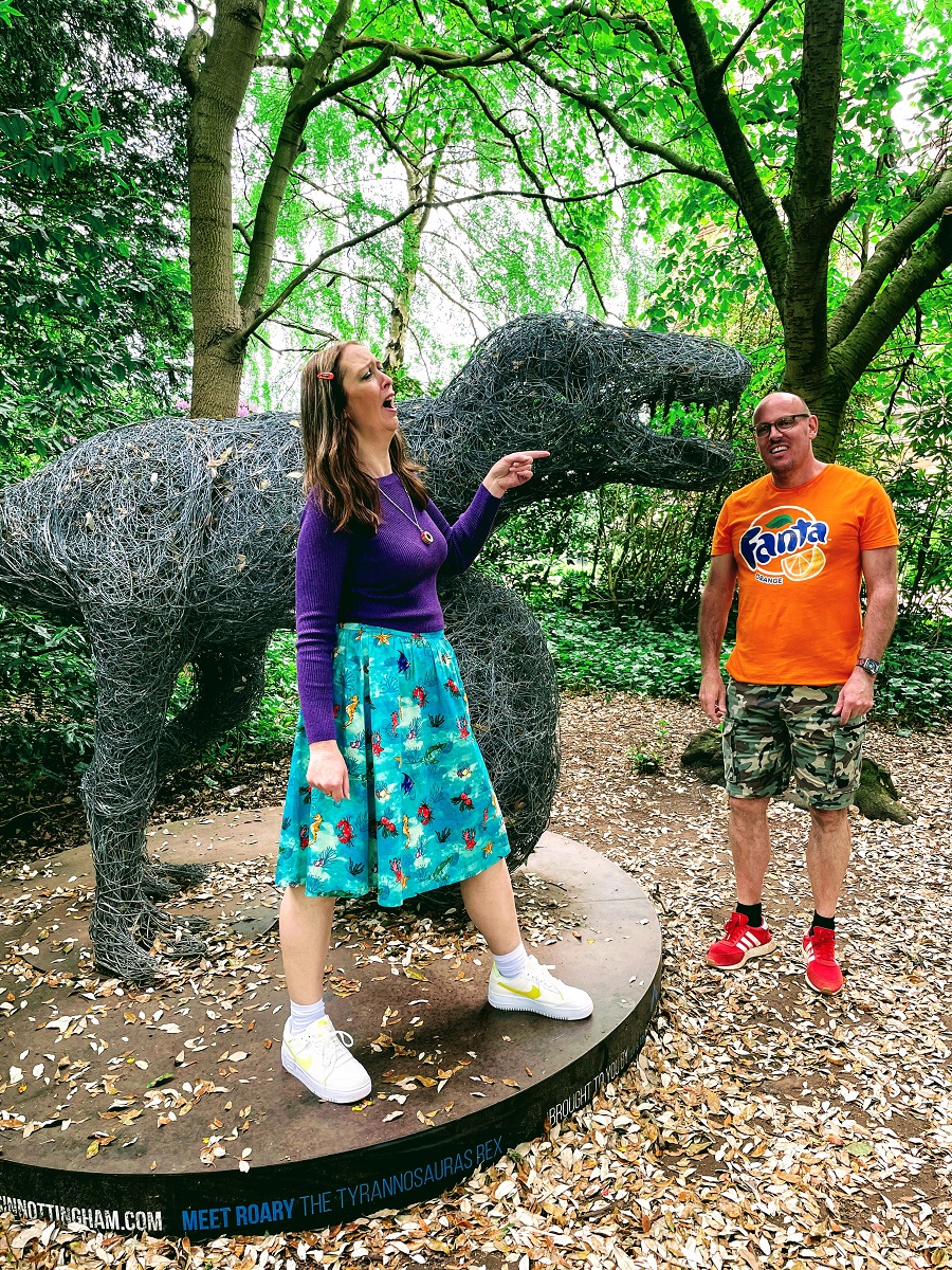 Purple Jumper And Under The Sea Skirt