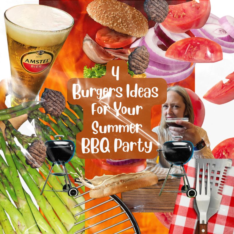 4 Burgers Ideas For Your Summer BBQ Party 4 Burgers Ideas For Your Summer BBQ Party