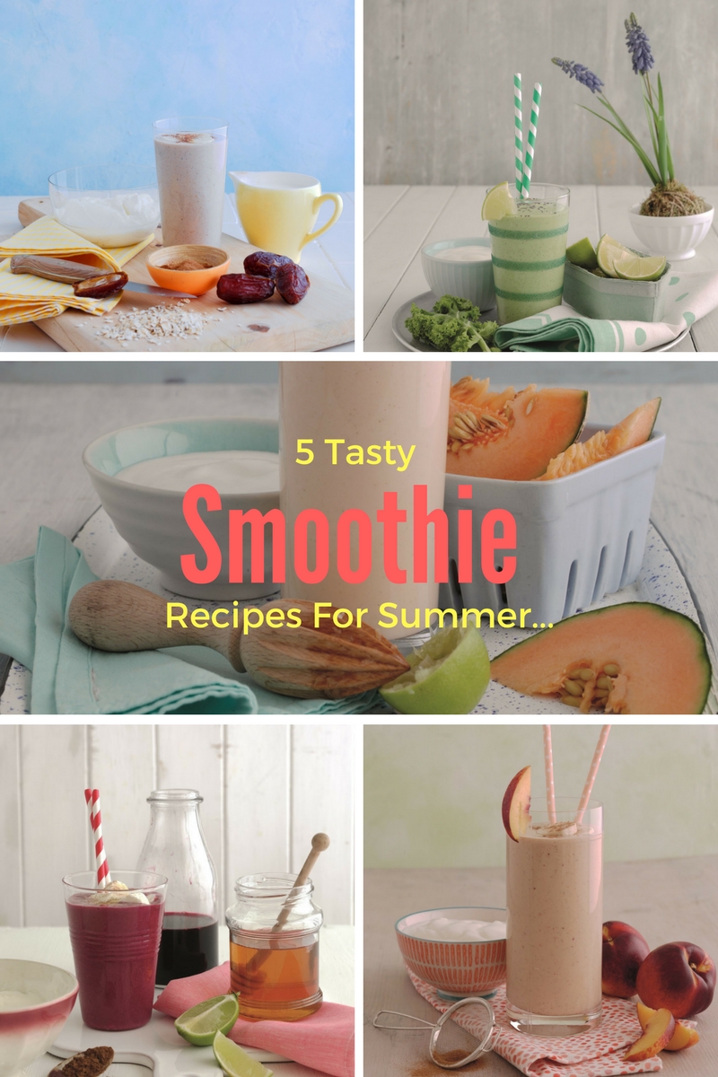 5 Easy Summer Smoothie Recipes You’ll Want Every Day 5 Easy Summer Smoothie Recipes You’ll Want Every Day