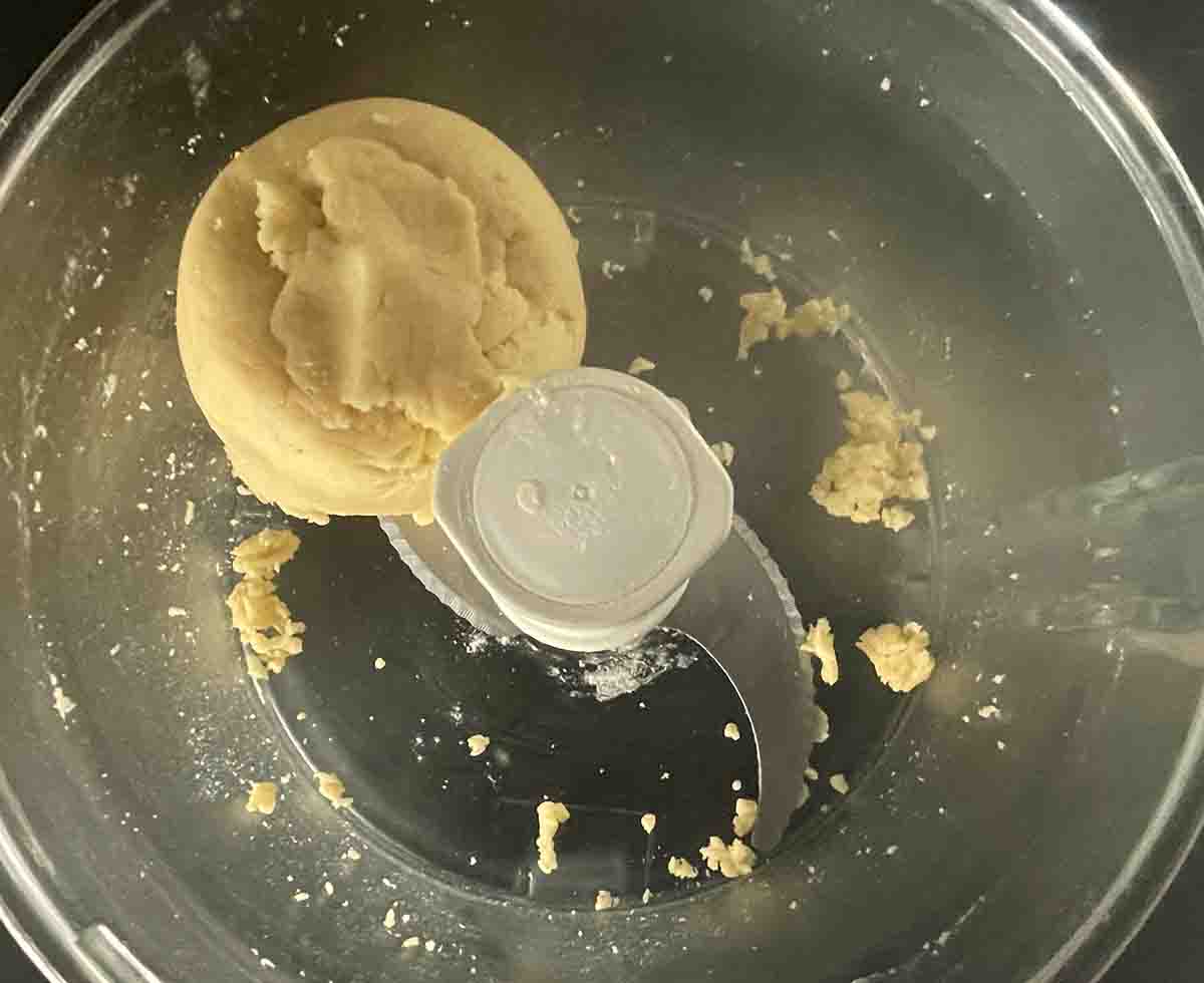 ball of dough.