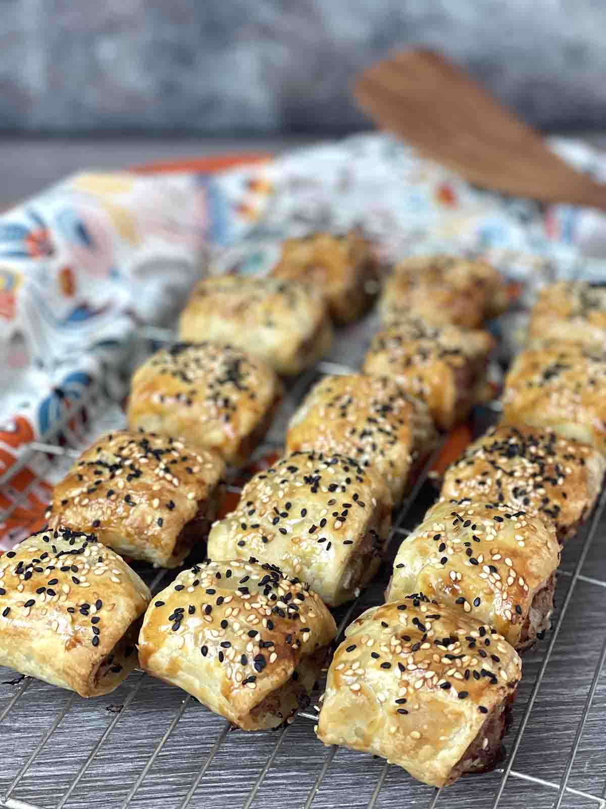 chicken rolls.