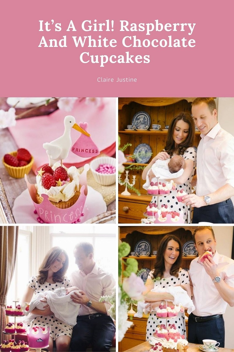 It’s A Girl! Raspberry And White Chocolate Cupcakes It’s A Girl! Raspberry And White Chocolate Cupcakes.