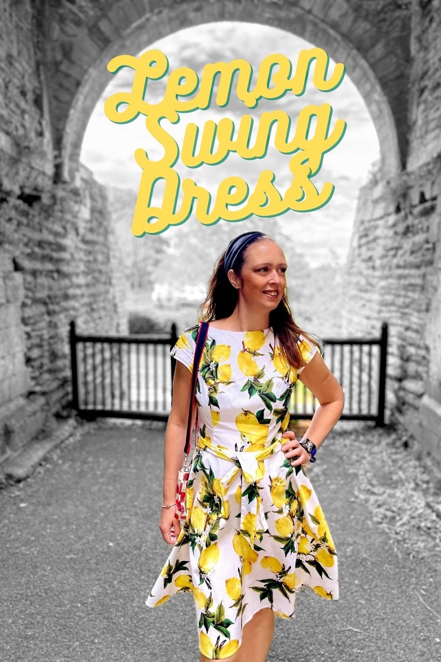 Lemon Swing Dress: