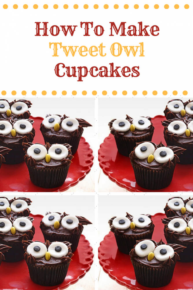 Tweet Owl Cupcakes: Baking With Children