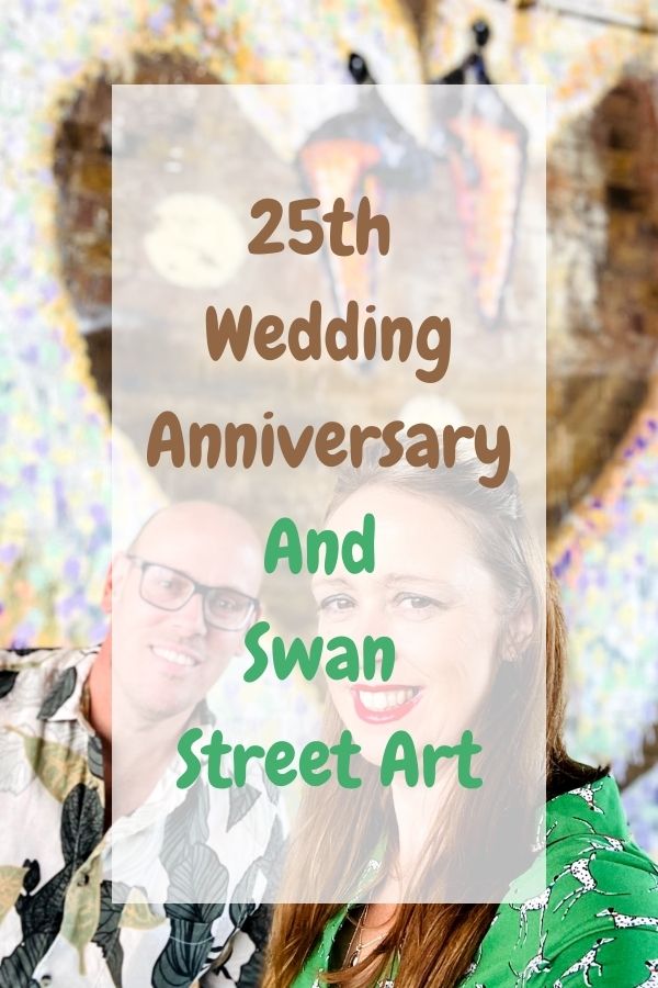25th Wedding Anniversary And Swan Street Art